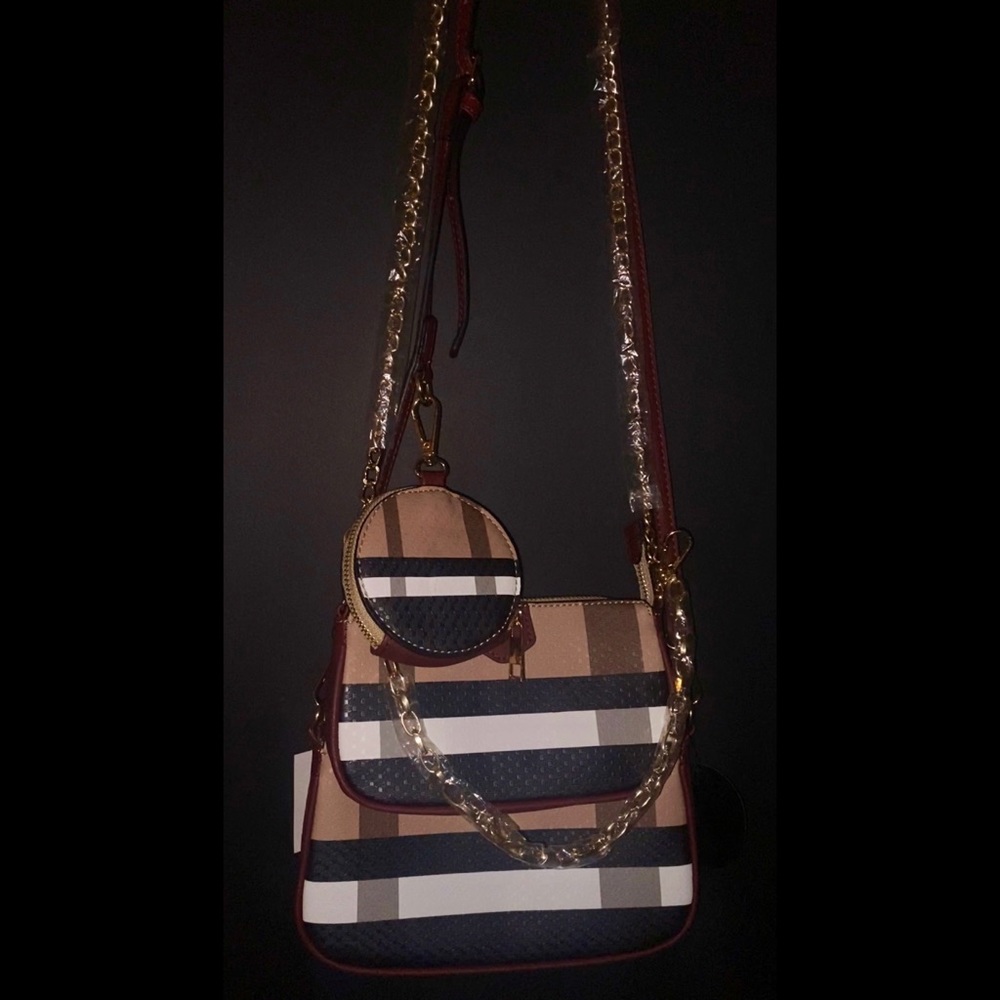 Versona 3-Piece Plaid Handbag Set